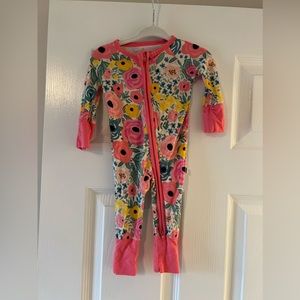 Little sleepies bamboo baby pajamas
